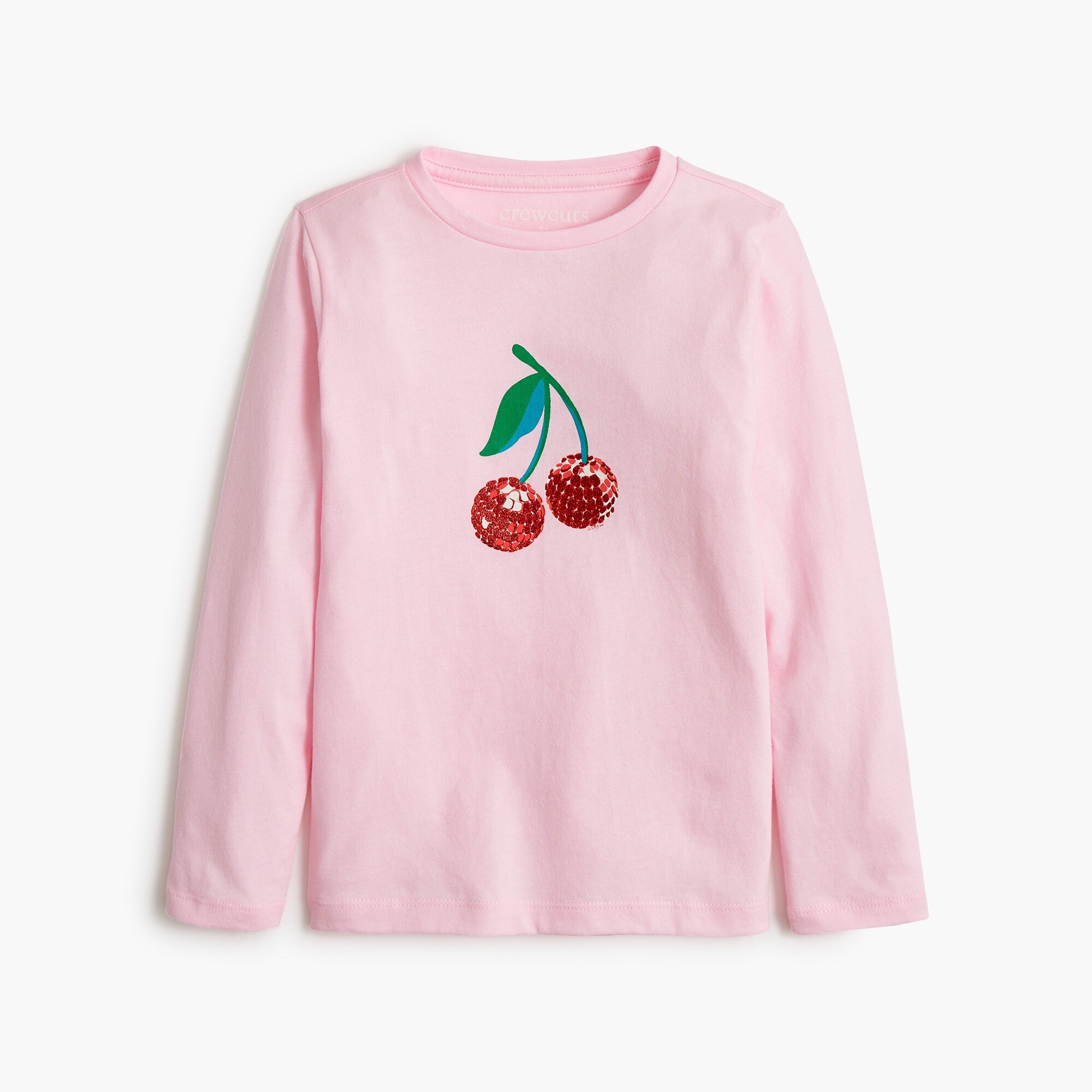 Girls' disco cherries graphic tee