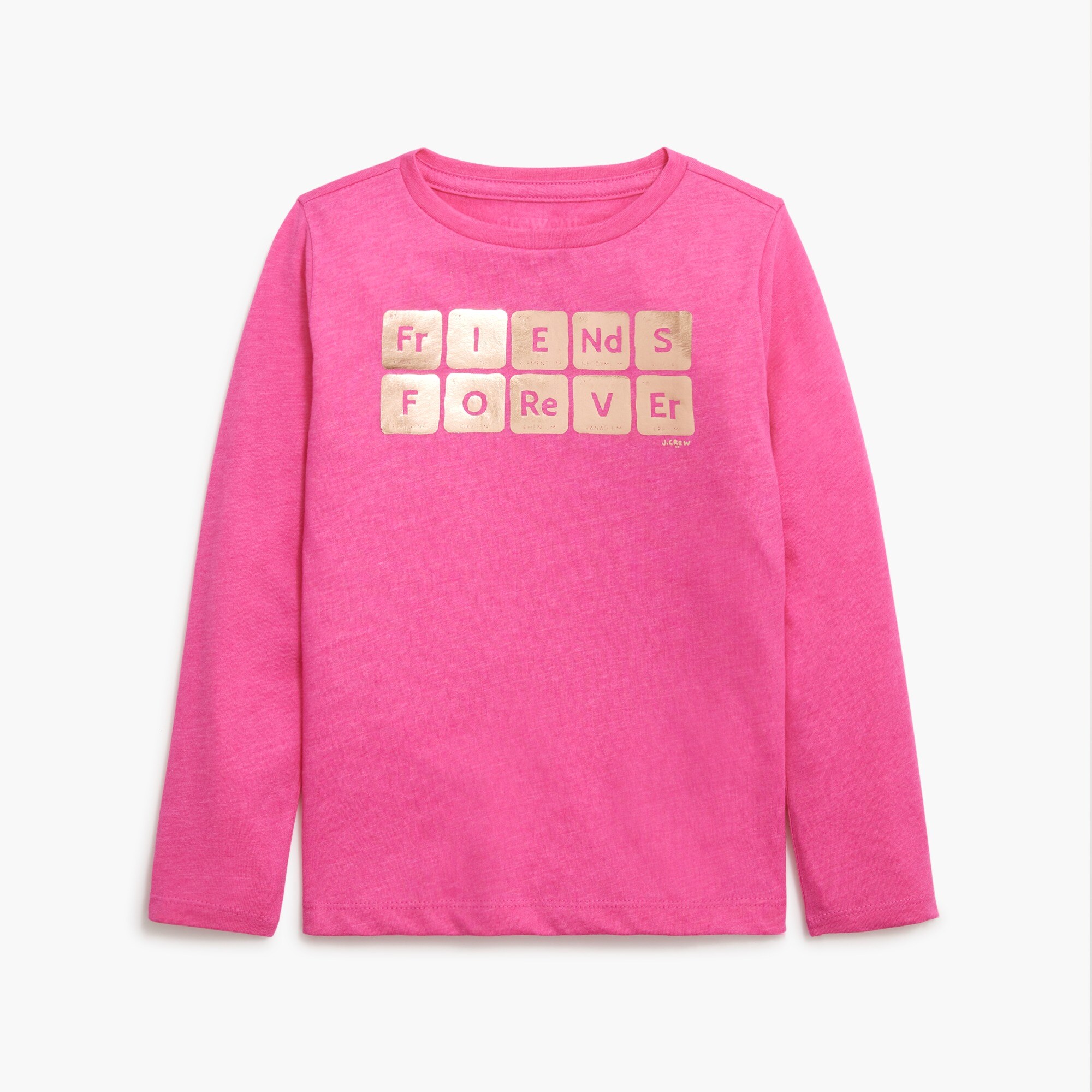 girls' "friends forever" graphic tee for girls