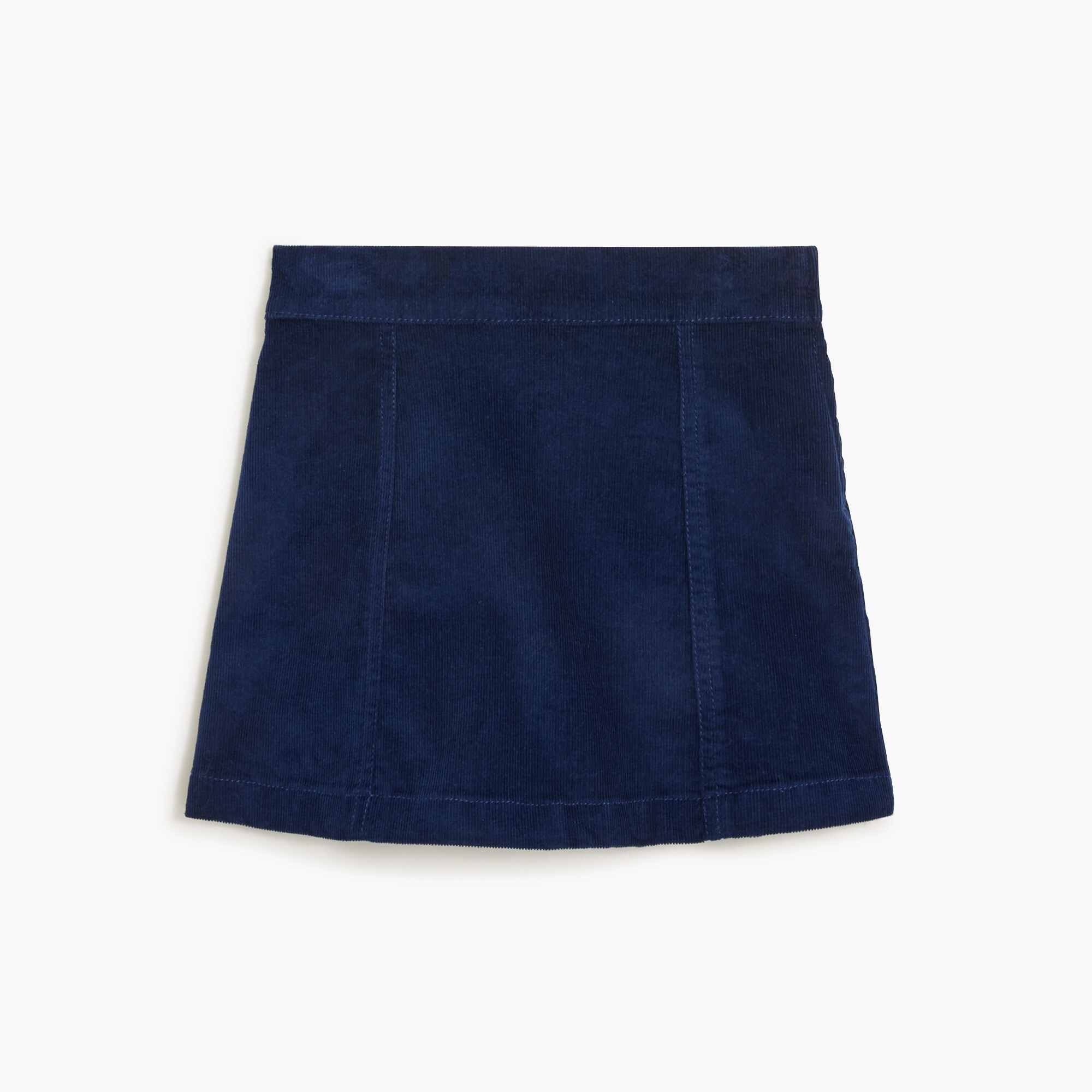  Girls' corduroy A-line skirt