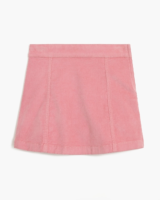 girls Girls' corduroy A-line skirt