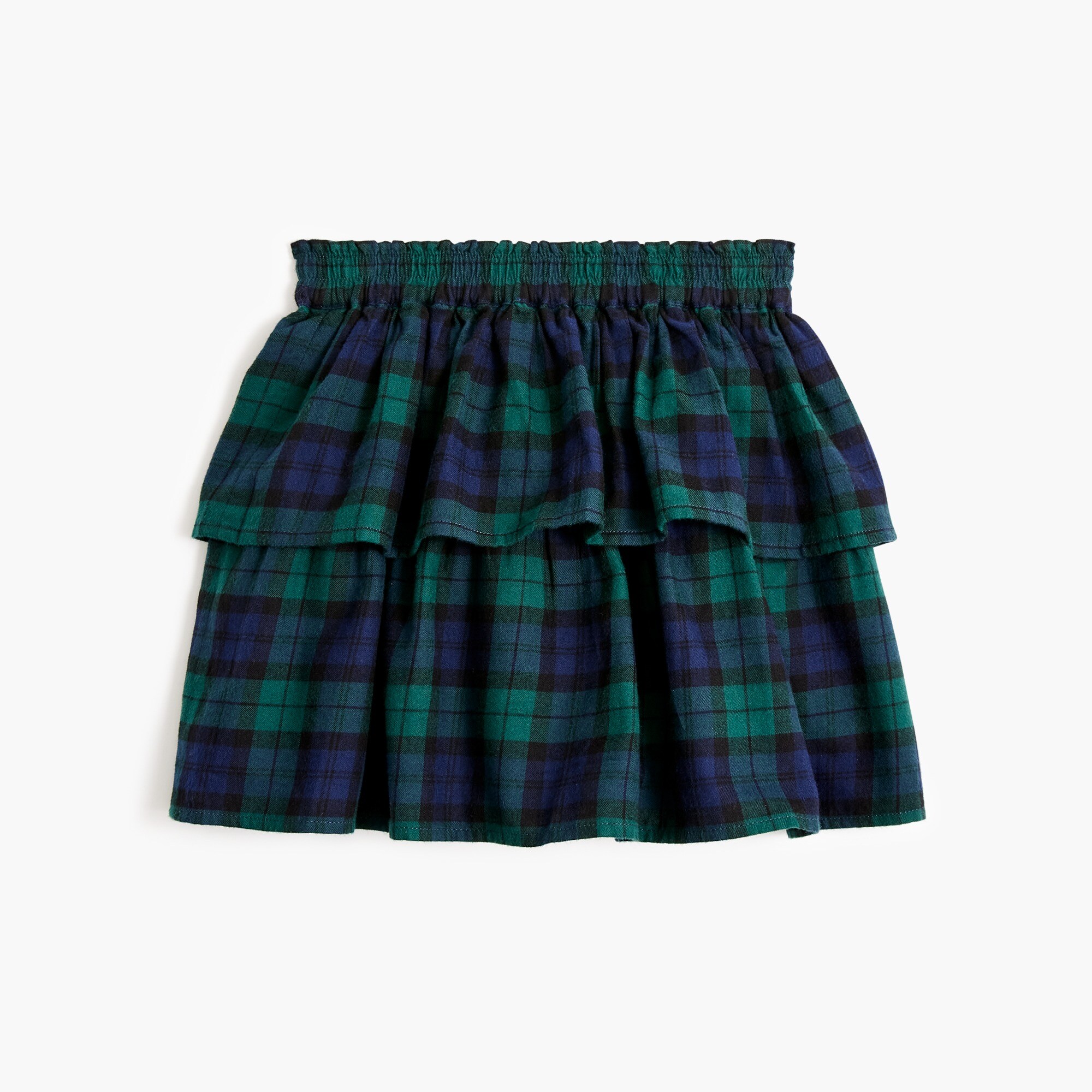  Girls' flannel skirt