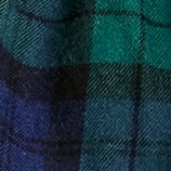 Girls' flannel skirt BLACKWATCH SM NAVY BLK  factory: girls' flannel skirt for girls
