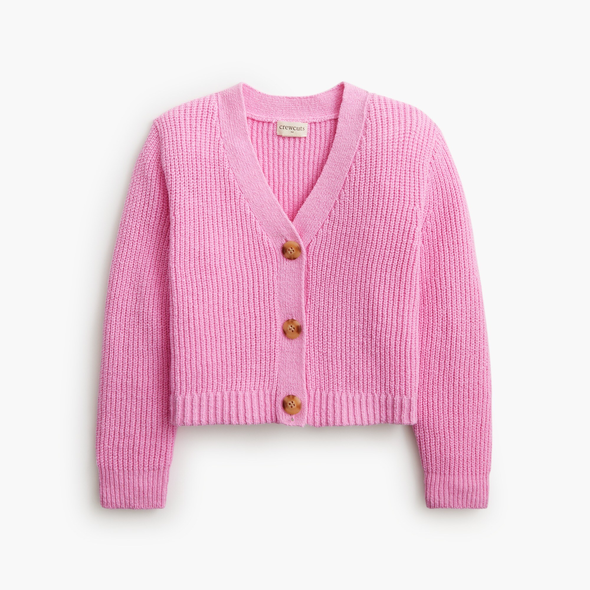 girls Girls' relaxed cardigan sweater