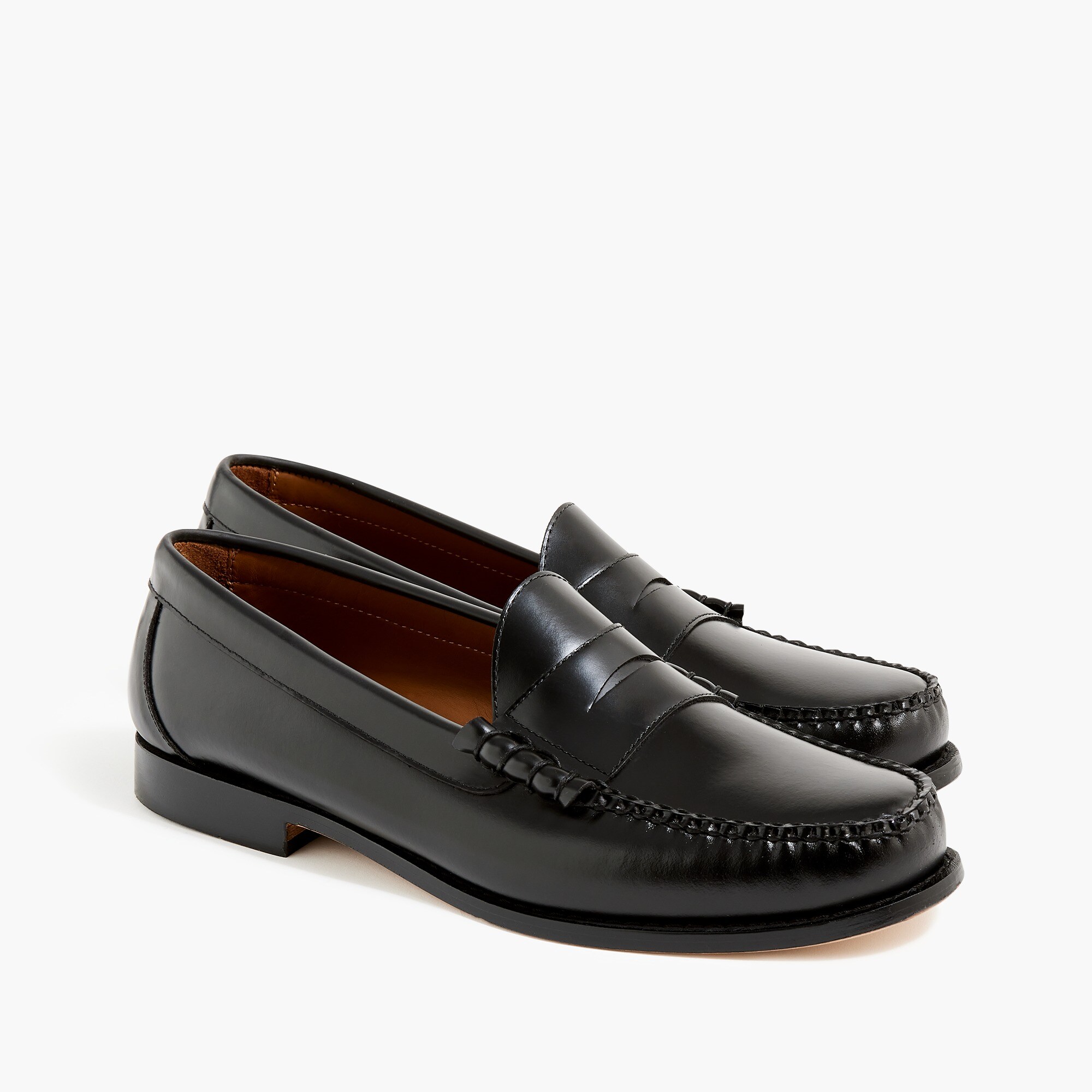 J. CREW Classic Leather Penny Loafer in Wine Size 12 M $198 BS114 Penny Loafers For Men | Factory main image 2