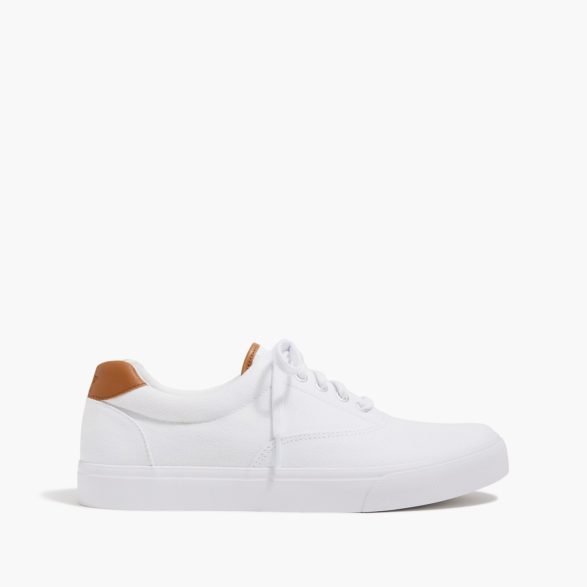 Canvas lace-up sneakers