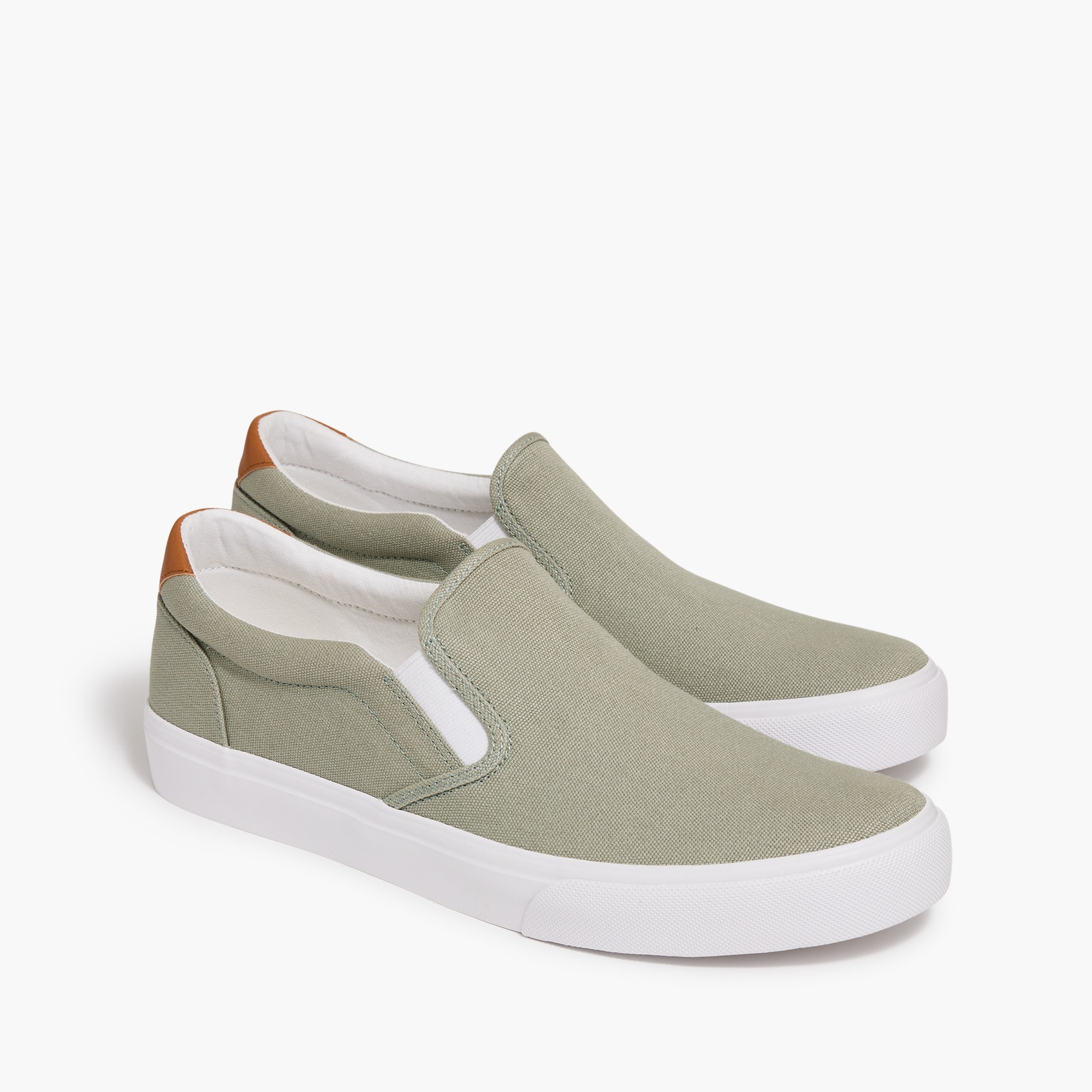 Canvas slip-on sneakers