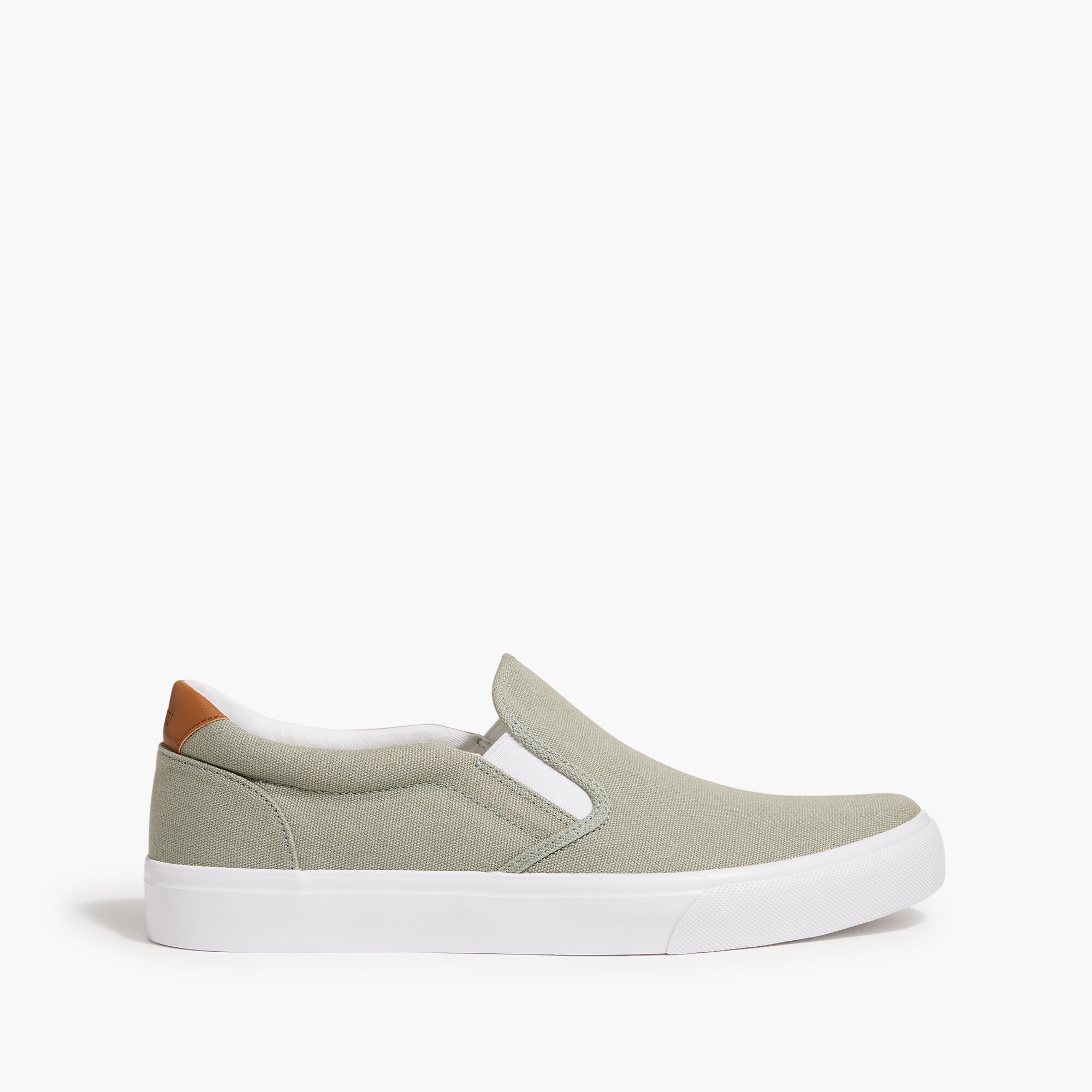 Canvas slip-on sneakers