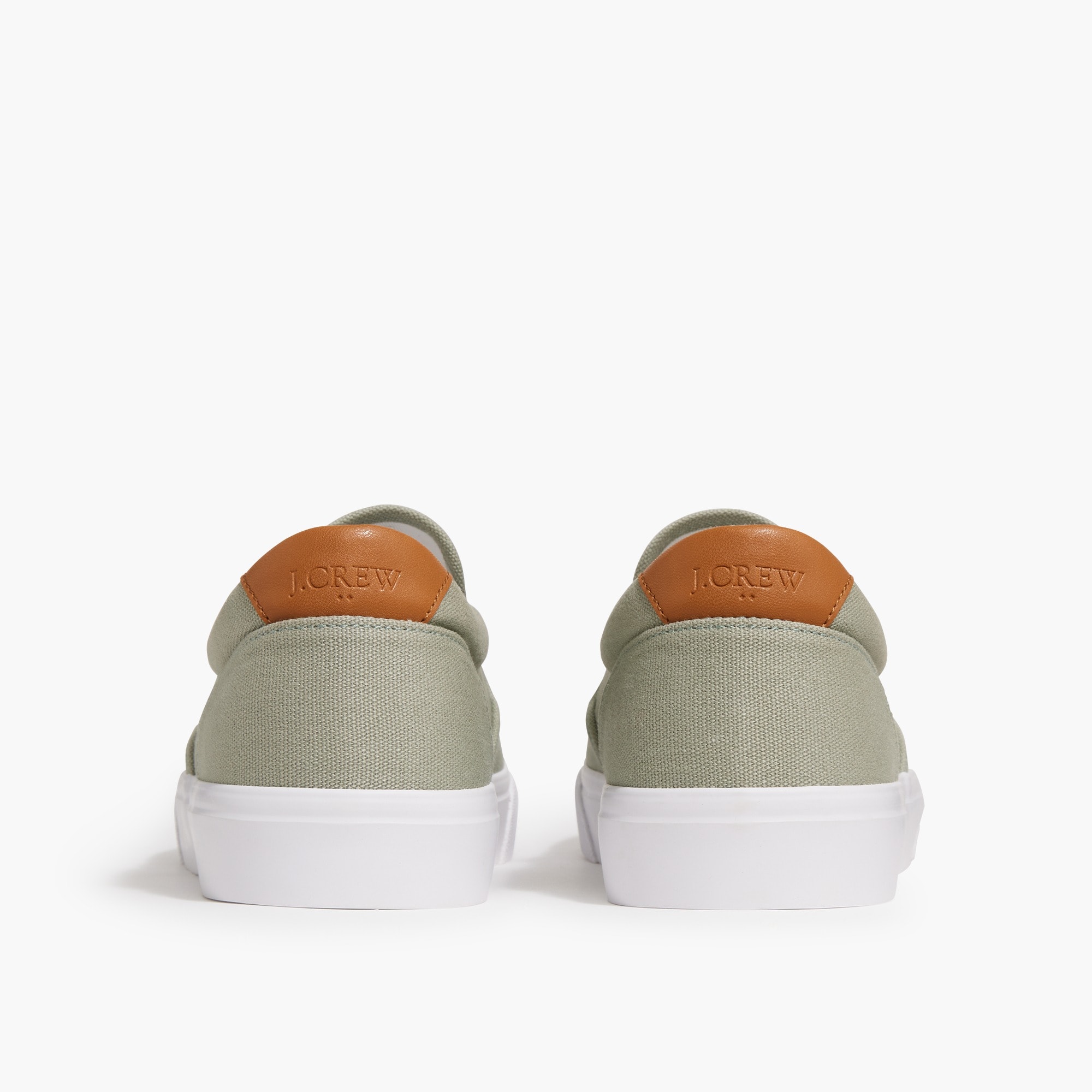 Canvas slip-on sneakers