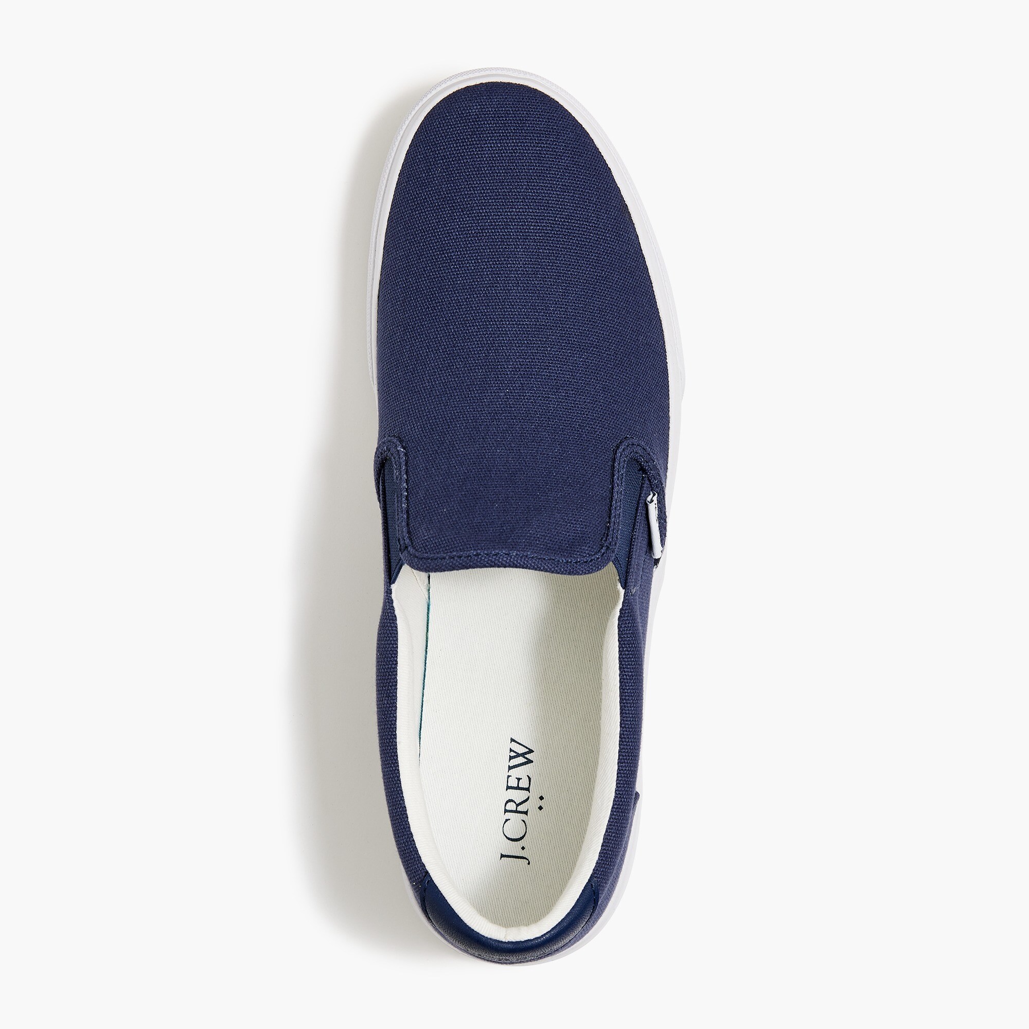 Canvas slip-on sneakers