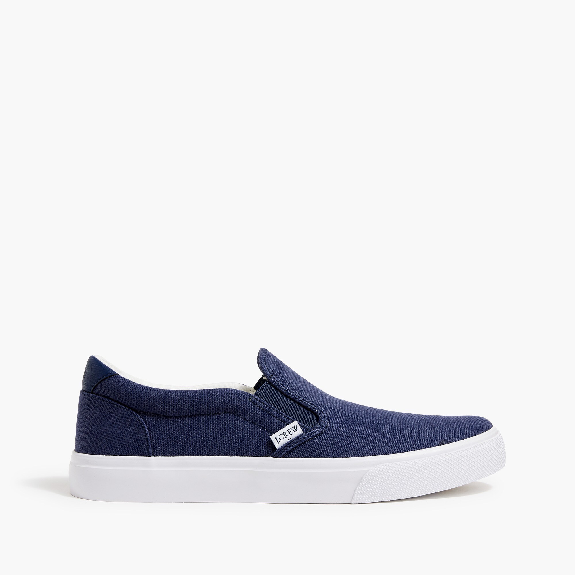 Canvas slip-on sneakers