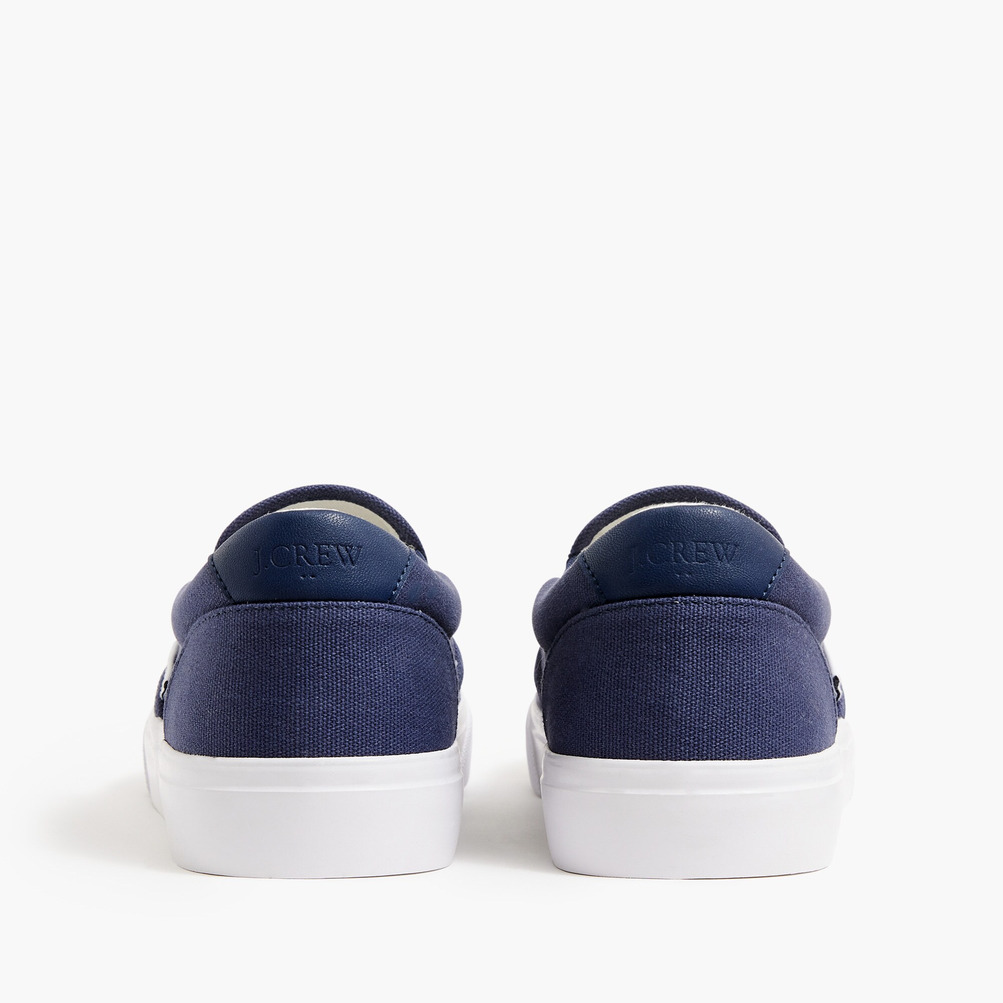 J. CREW Canvas slip-on sneakers in Stone Size 9.5 M $98 BS136 Printed Road Trip Canvas Slip-on Sneakers For Women | Factory main image 4