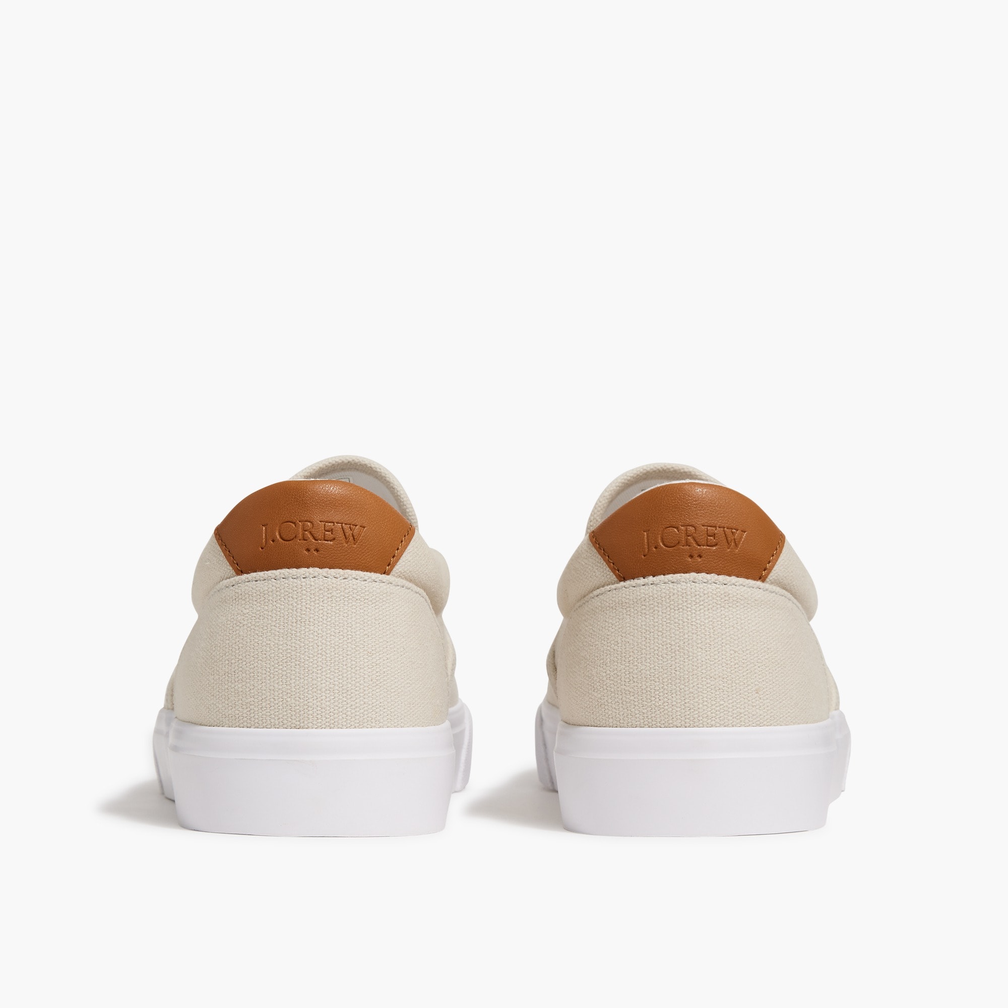 Canvas slip-on sneakers