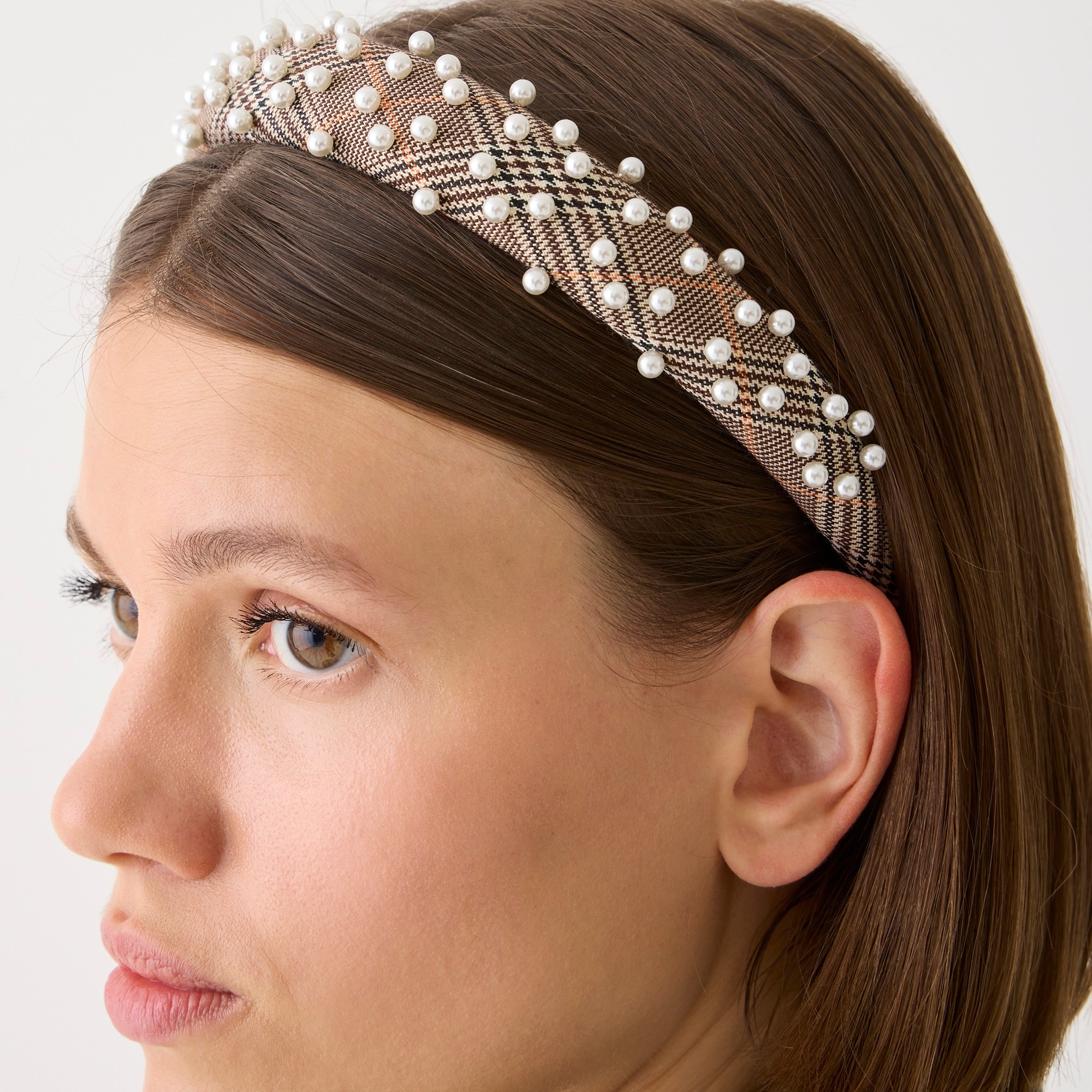 J.Crew: Pearl Headband For Women