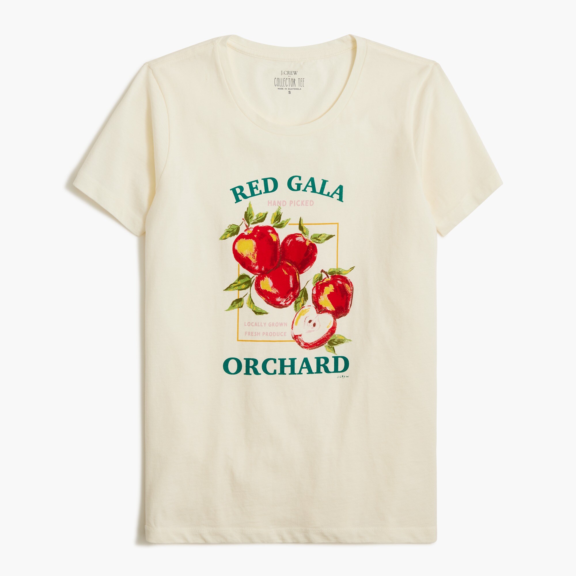 apple orchard graphic tee for women
