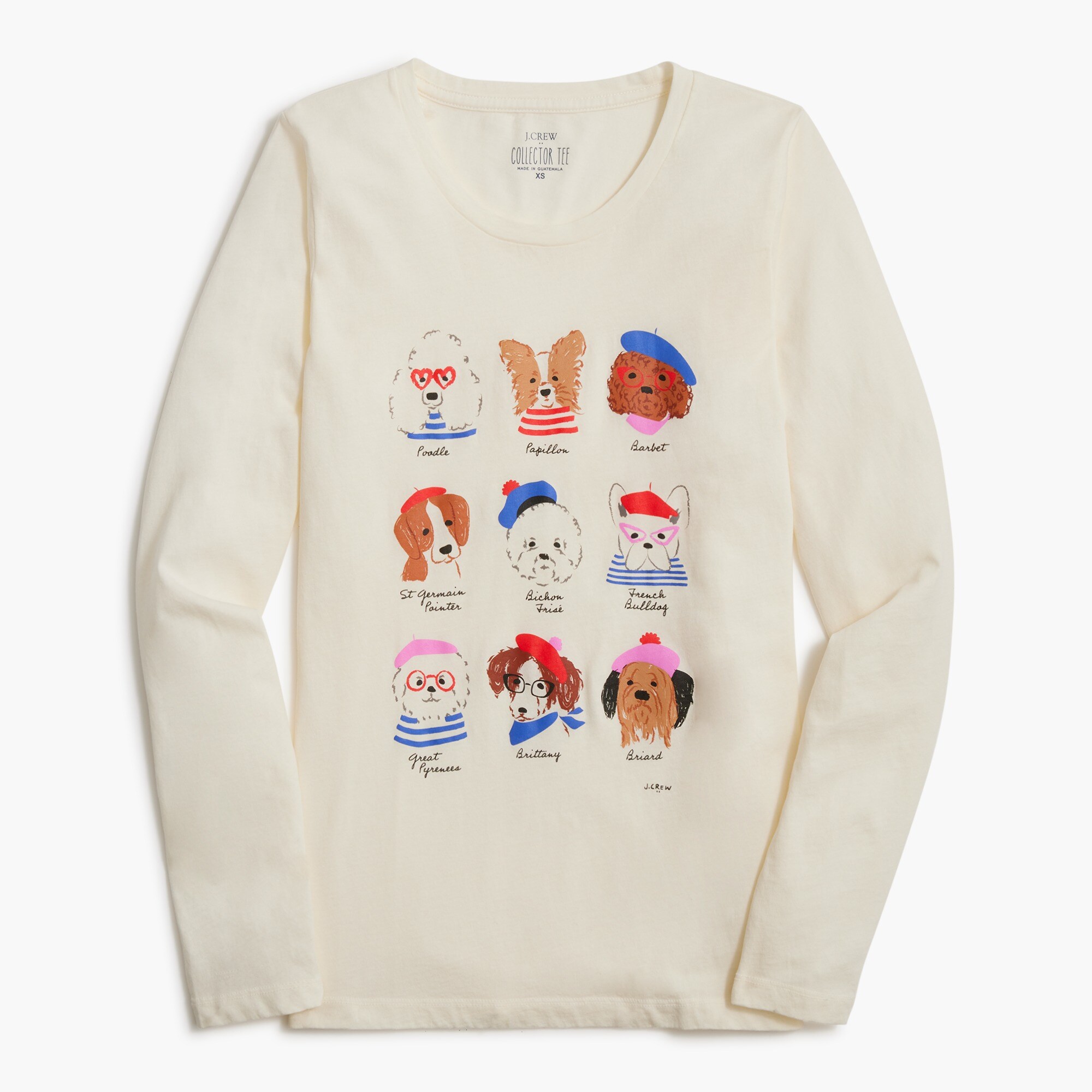 french dogs graphic tee for women