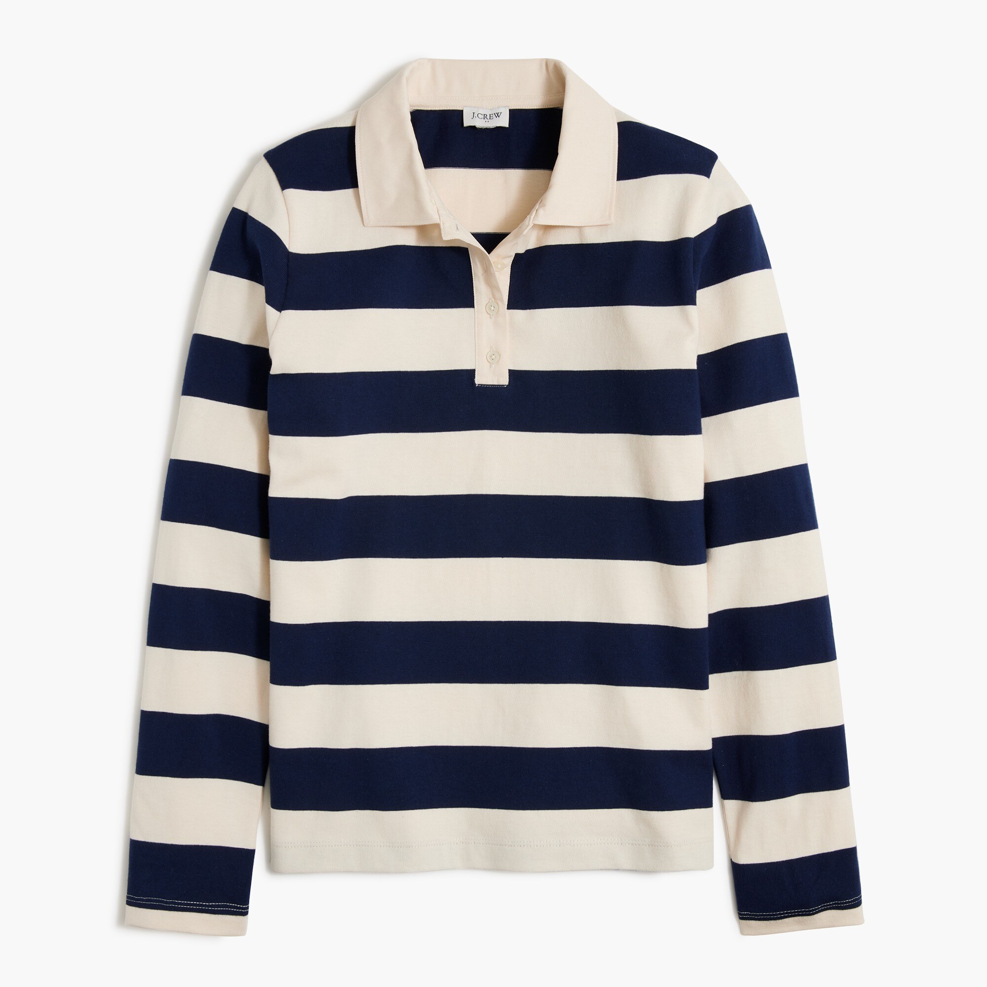 Rugby stripe polo