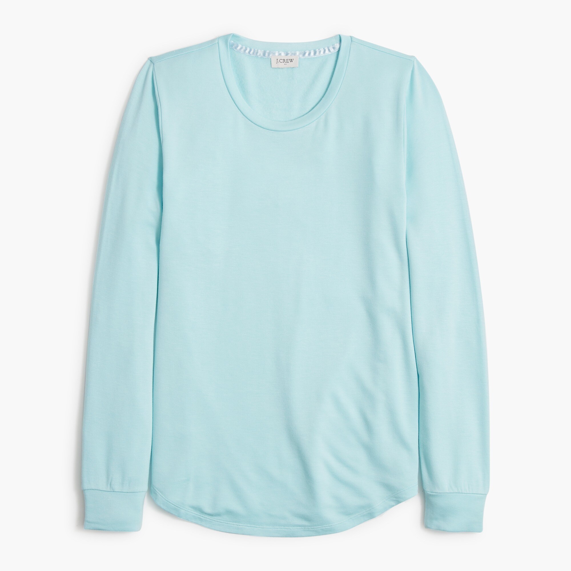  Long-sleeve super-comfy crewneck tee