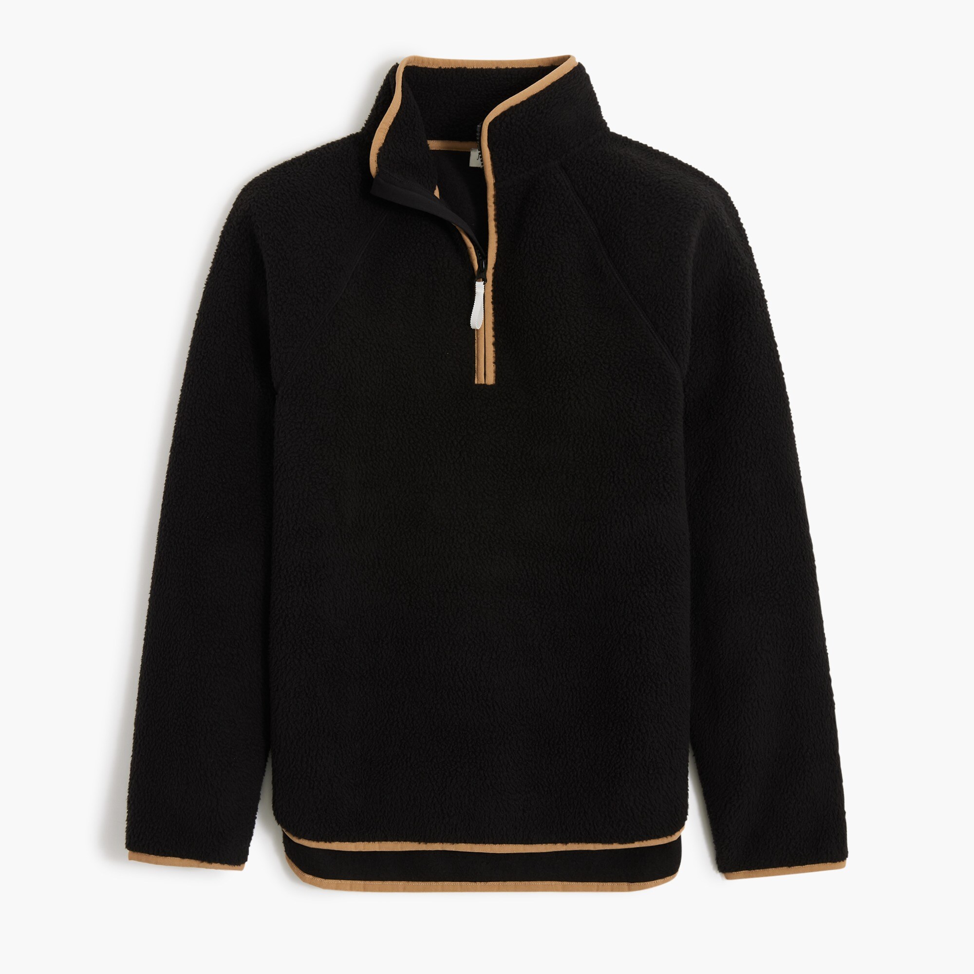  Sherpa half-zip tunic pullover