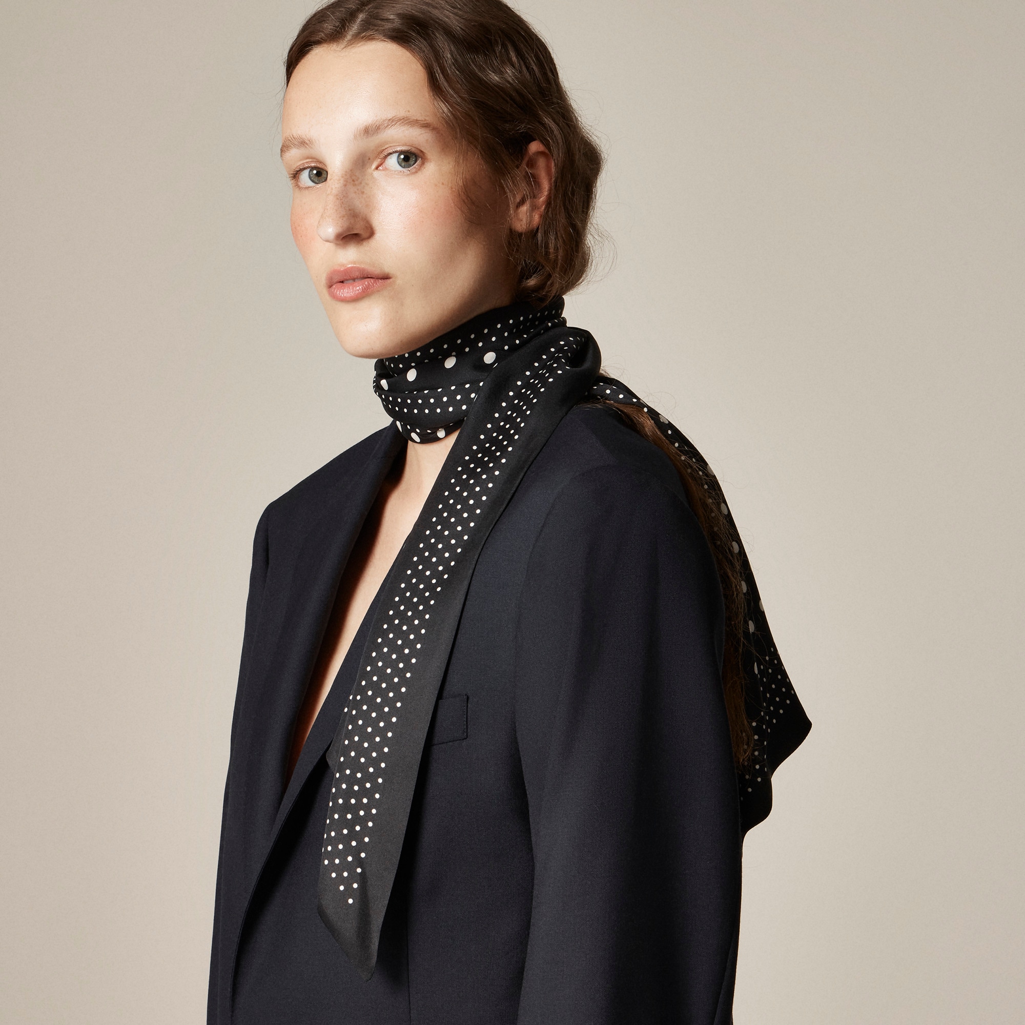 Printed Silk Scarf For Women | J.Crew