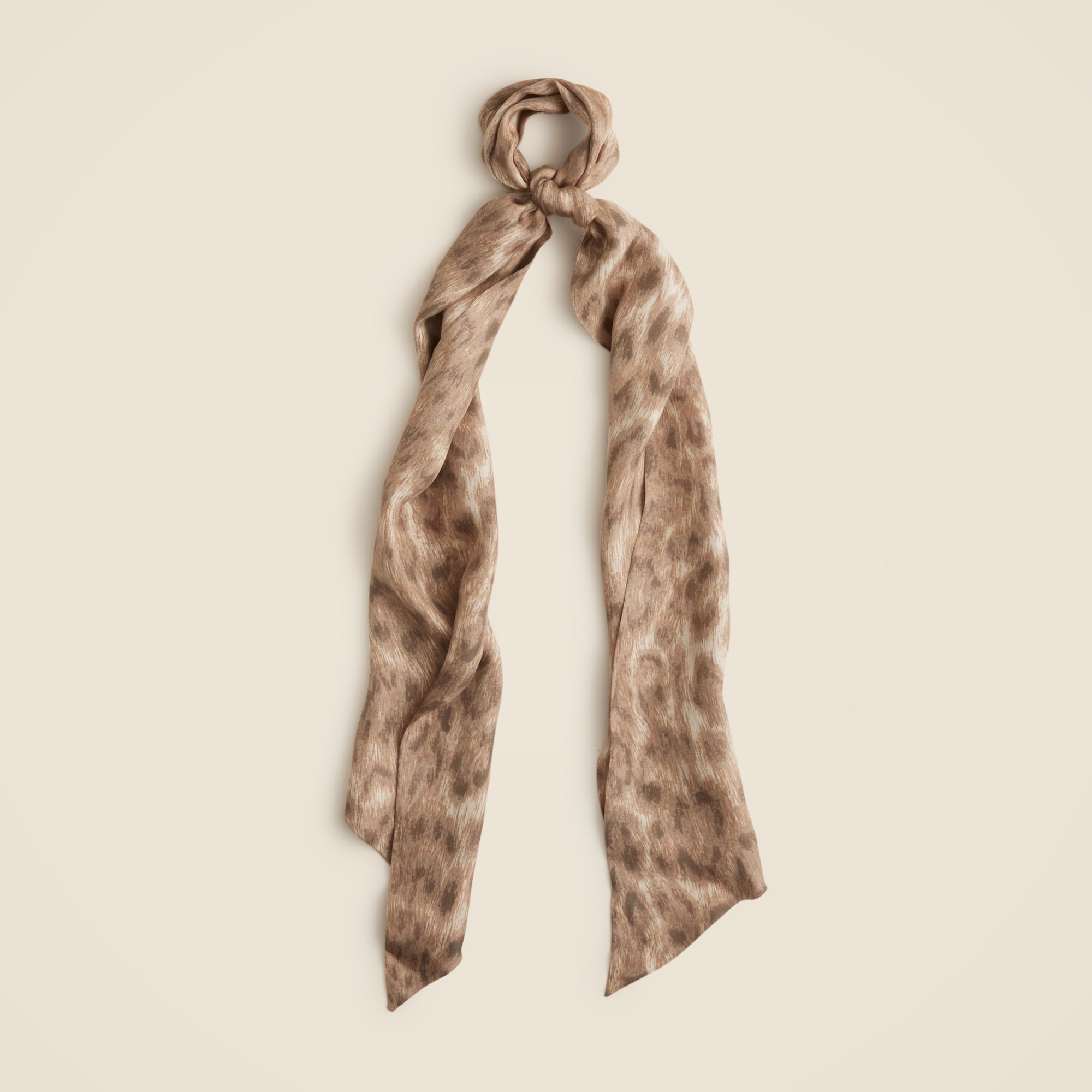 Printed silk scarf