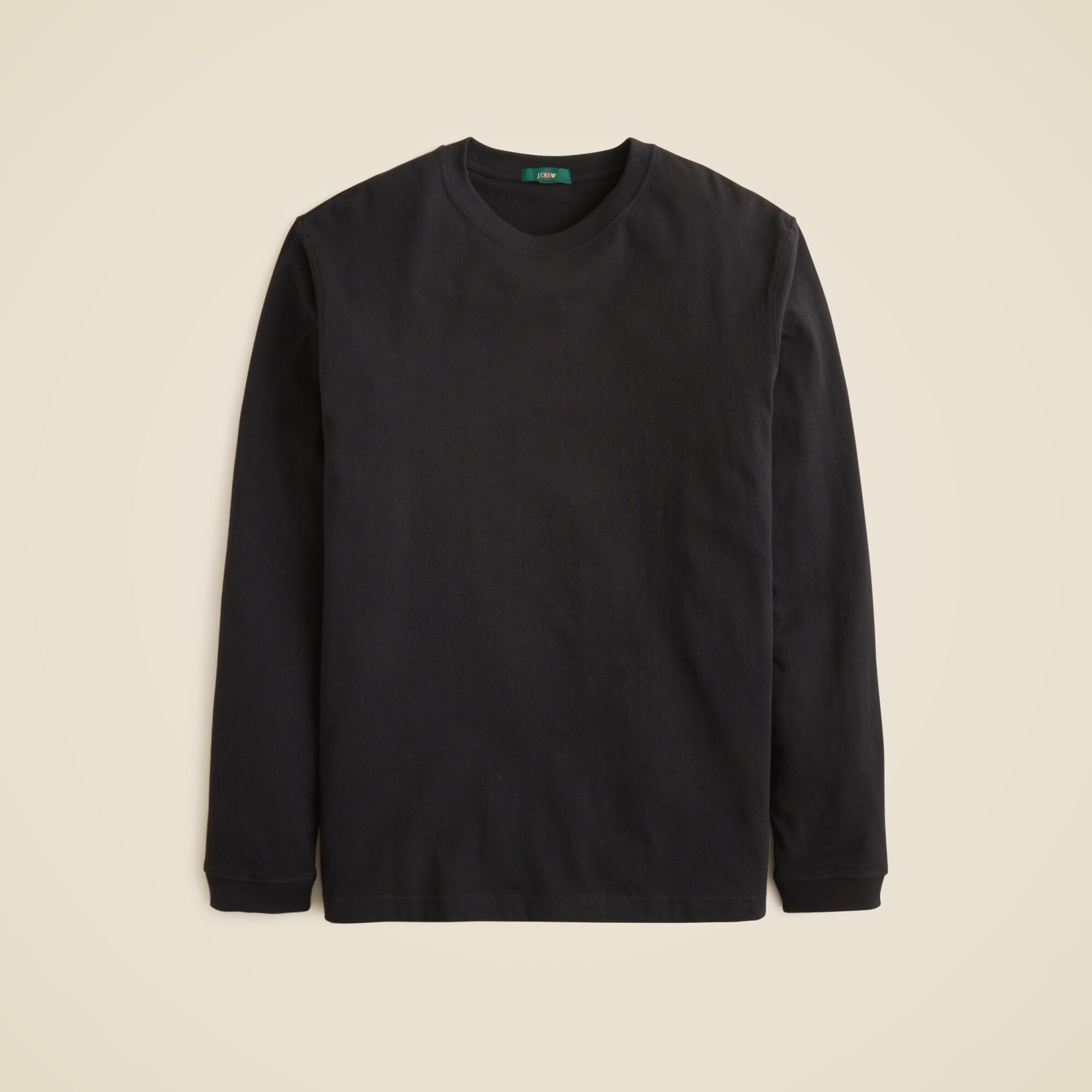  Relaxed long-sleeve premium-weight cotton T-shirt