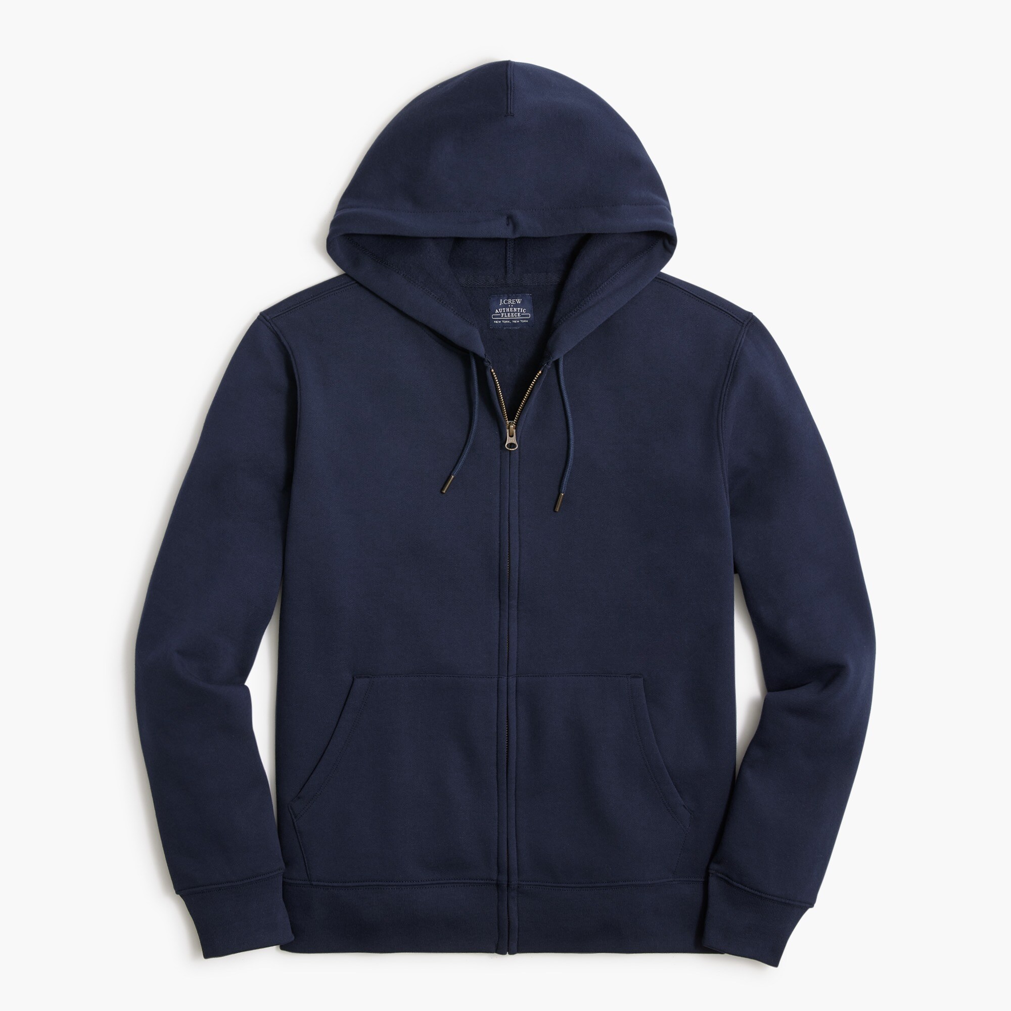 Fleece full-zip hoodie