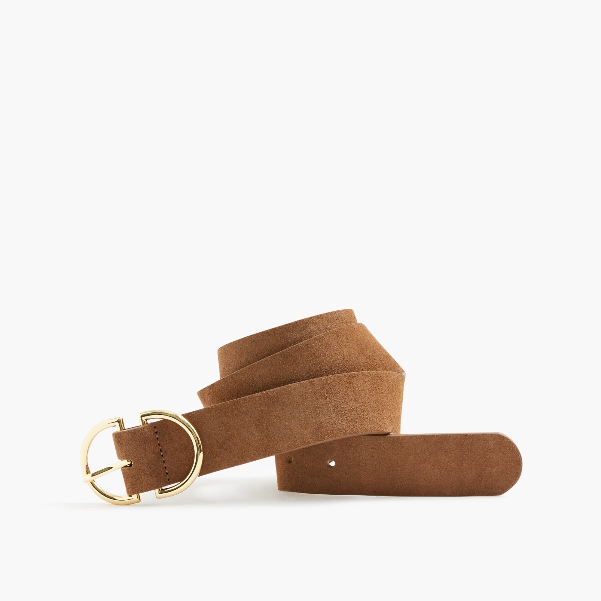 double-buckle belt for women
