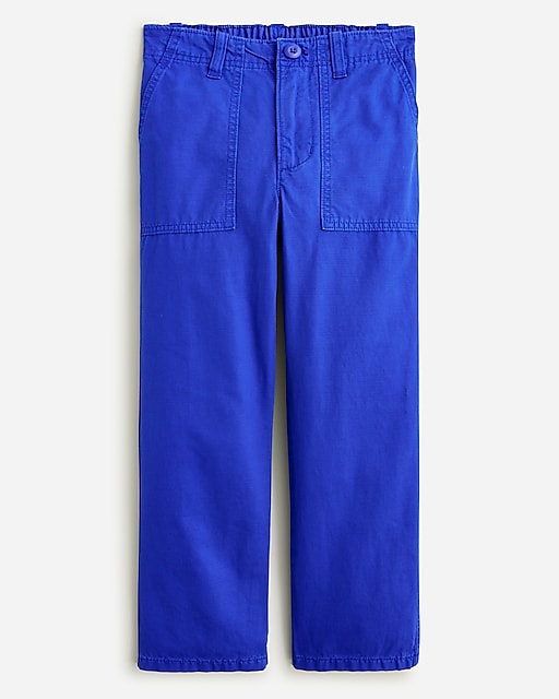 Kids' garment-dyed utility pant
