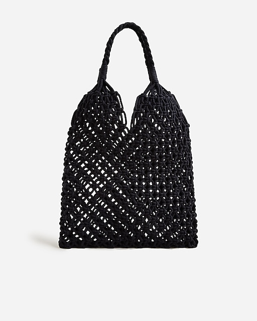  Cadiz hand-knotted rope tote