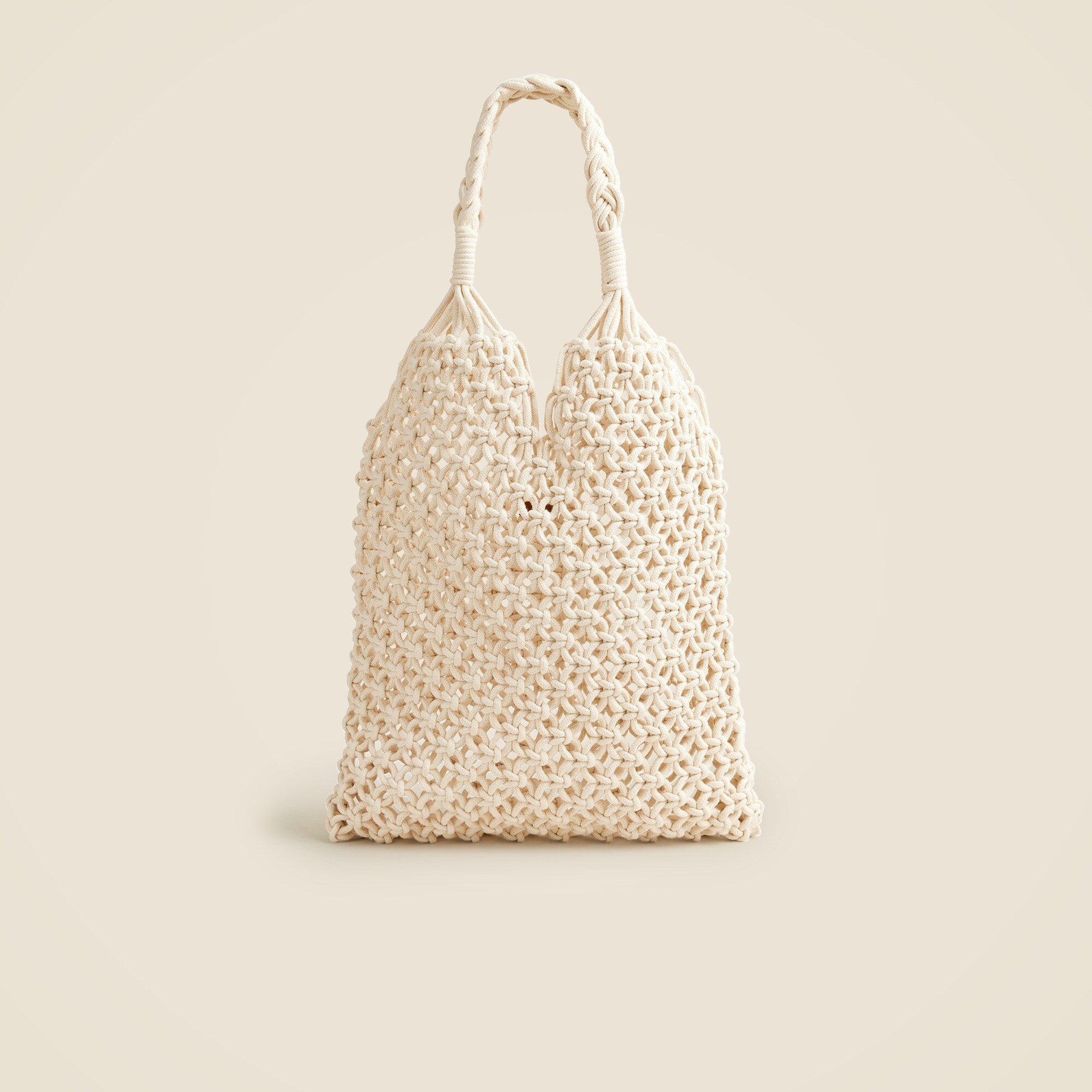 Cadiz Hand-knotted Rope Tote For Women | J.Crew