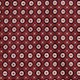 FLOWER FOULARD BURGUNDY