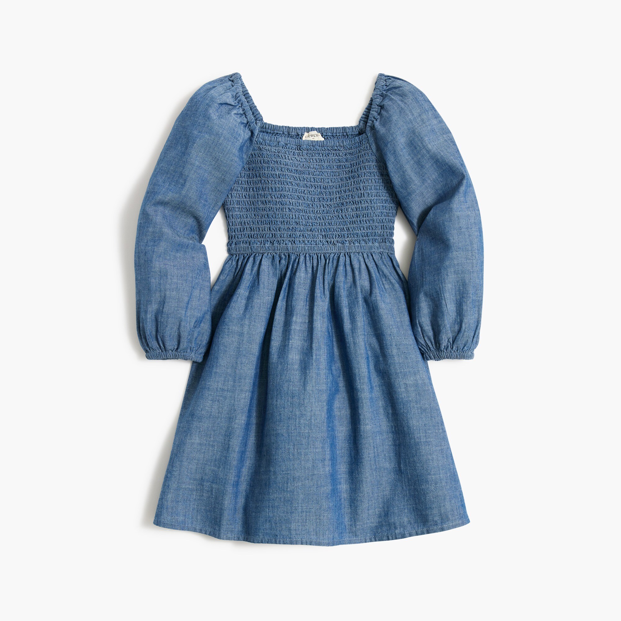 factory: girls' chambray dress for girls