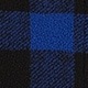 Nordic sherpa fleece vest in print TERRY BUFFALO BLUE BLAC