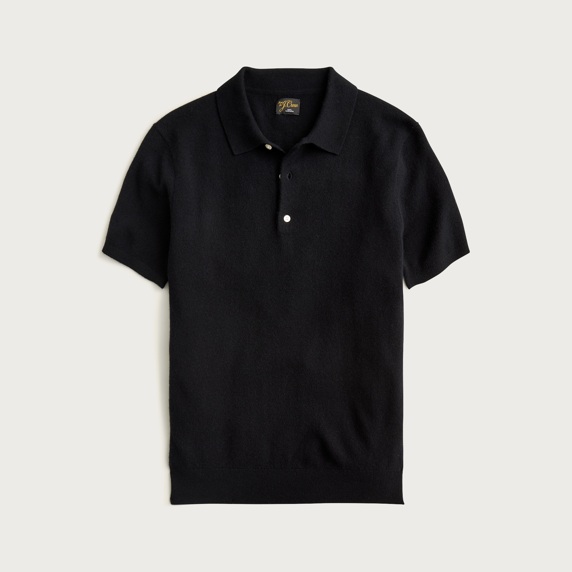 トップス clesste cashmere knit polo shirt size 1 Cashmere Short-sleeve Sweater-polo For Men | J.Crew