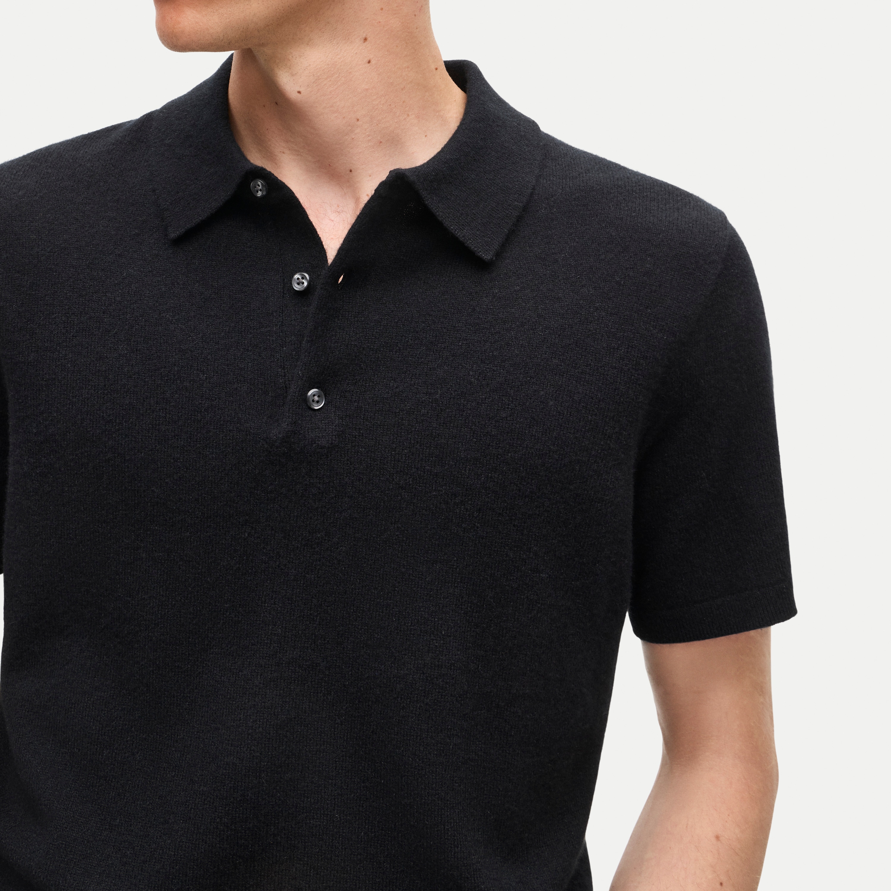 Cashmere Short-sleeve Sweater-polo For Men | J.Crew