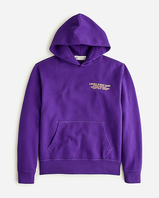  Lowell's Boat Shop X Wallace &amp; Barnes graphic hoodie