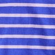 Kids' long-sleeve polo shirt in stripe JIMMY STRIPE PURPLE BLU