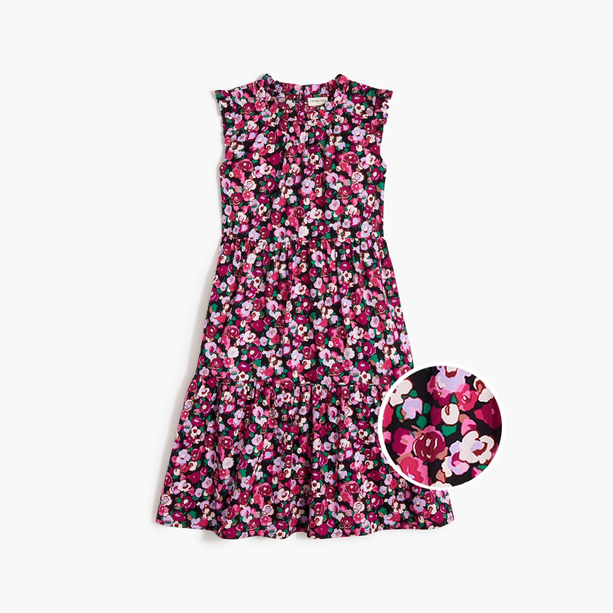 girls' tiered ruffle dress for girls