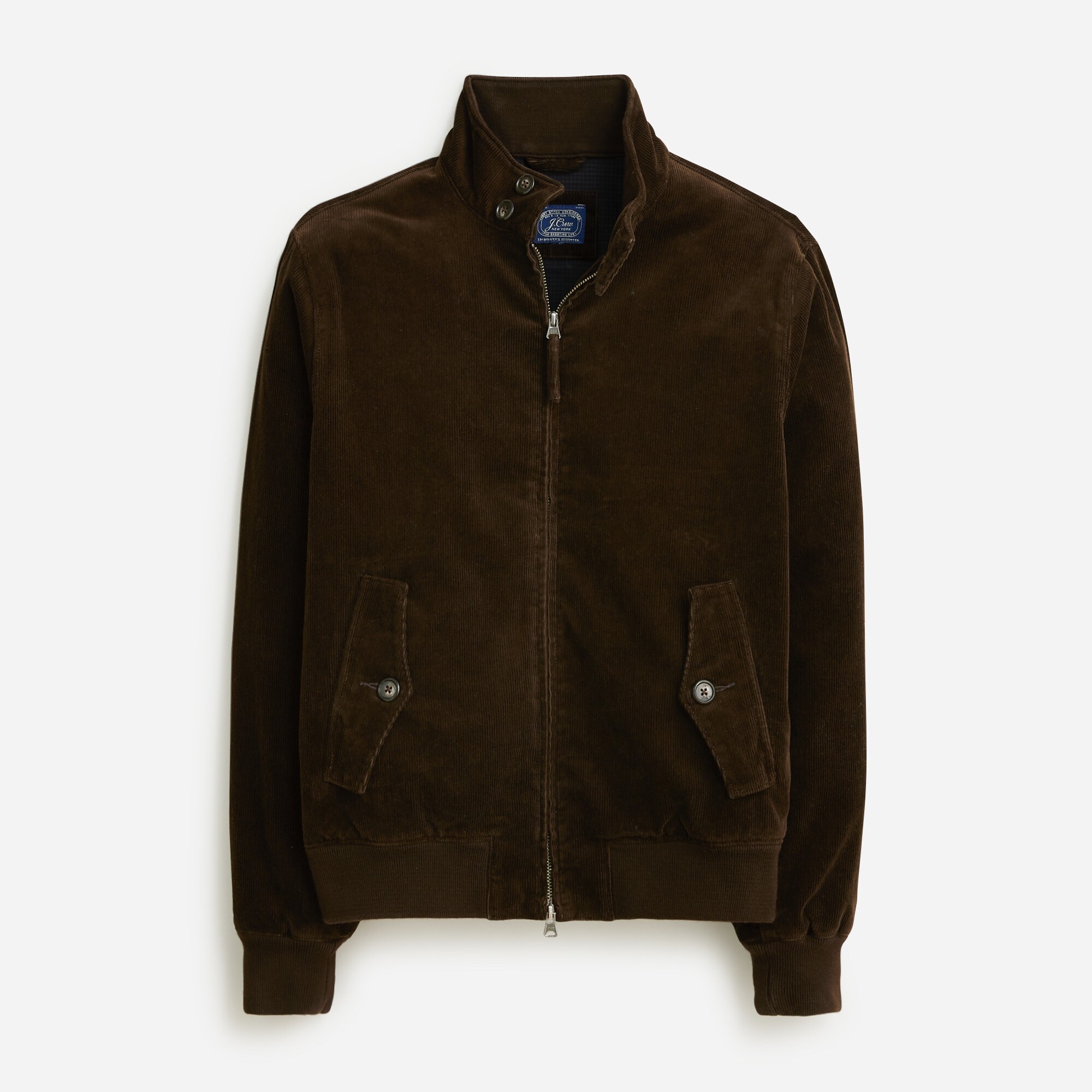 mens Harrington jacket in cotton corduroy