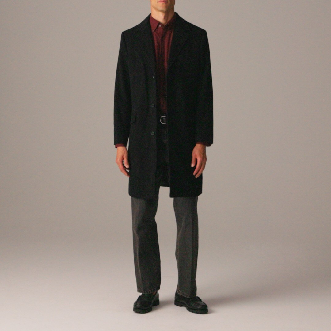 【90’s J.CREW】Wool Cashmere Coat Blazer-coat In Italian Wool-cashmere For Women | J.Crew