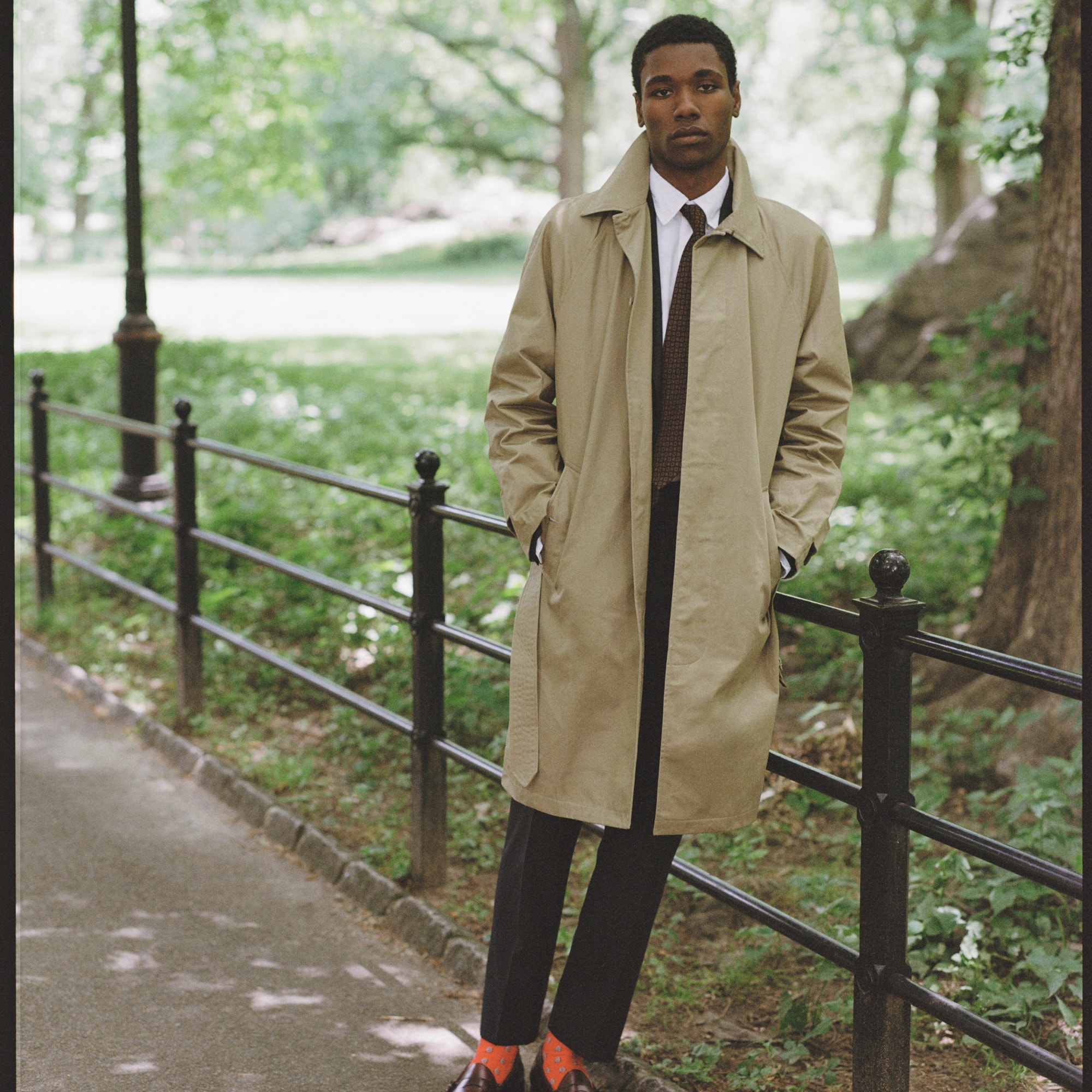 jcrew trench