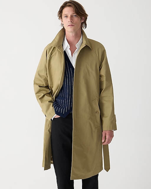  Ludlow trench coat in water-resistant cotton