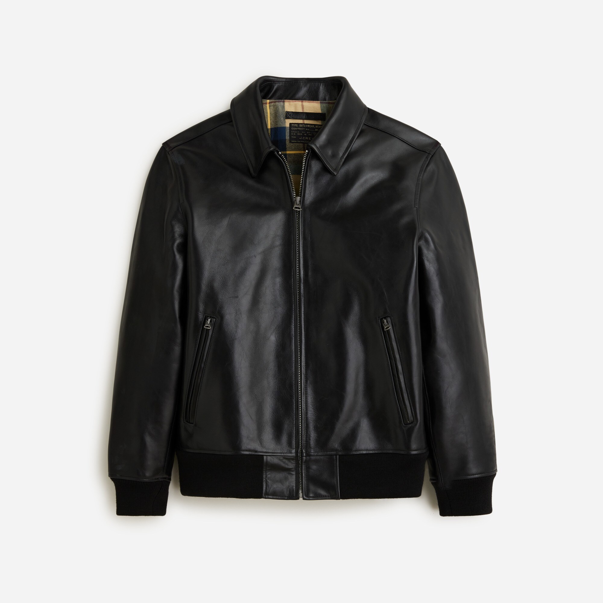 womens Limited-edition flight jacket in Italian leather
