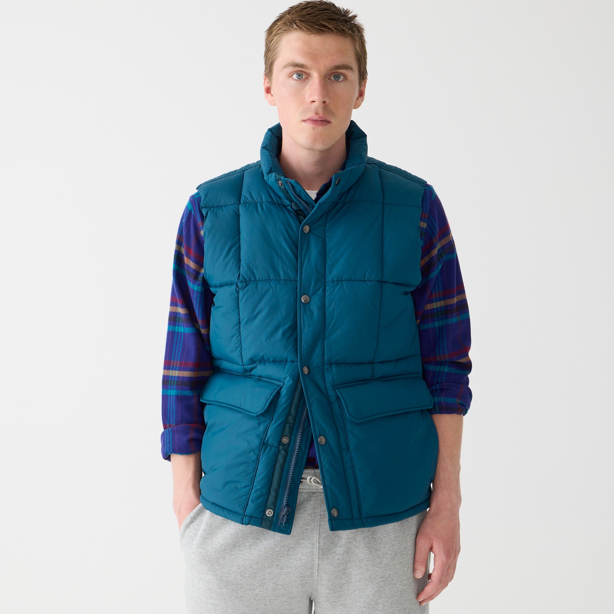 mens Nordic puffer vest with PrimaLoft&reg;