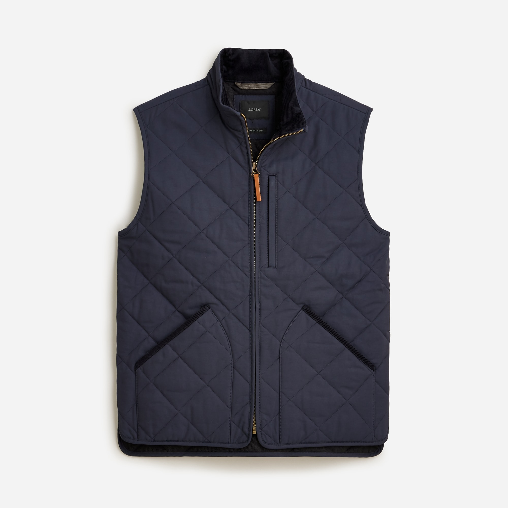Mens quilted vest j crew discount