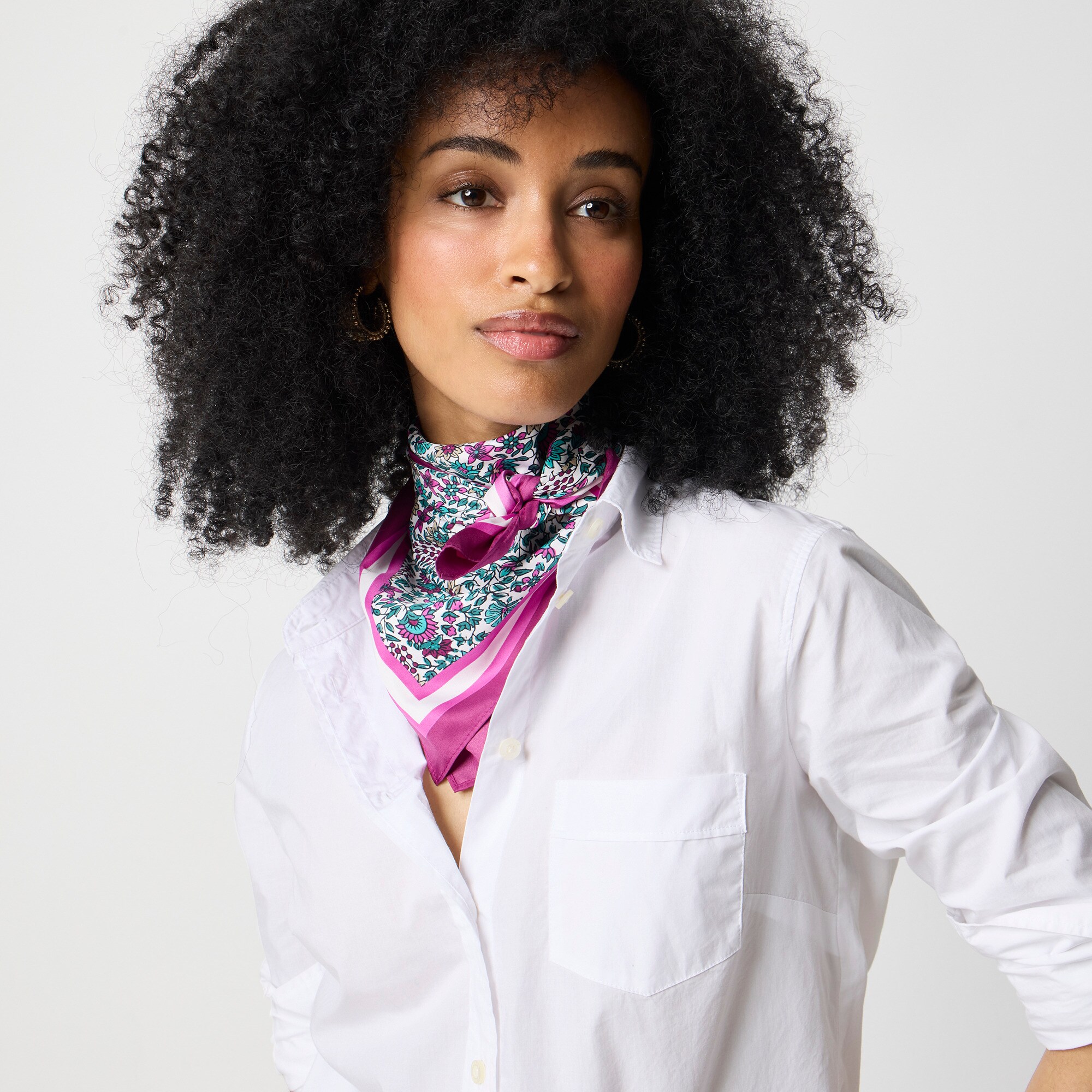 Printed scarf