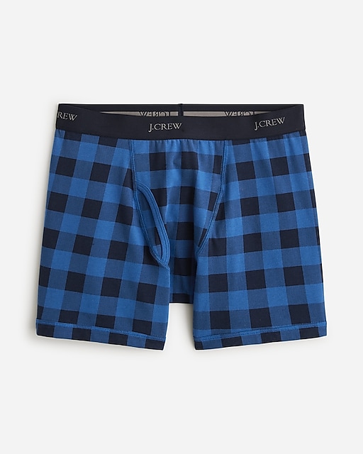mens Stretch 4&quot; boxer briefs in print