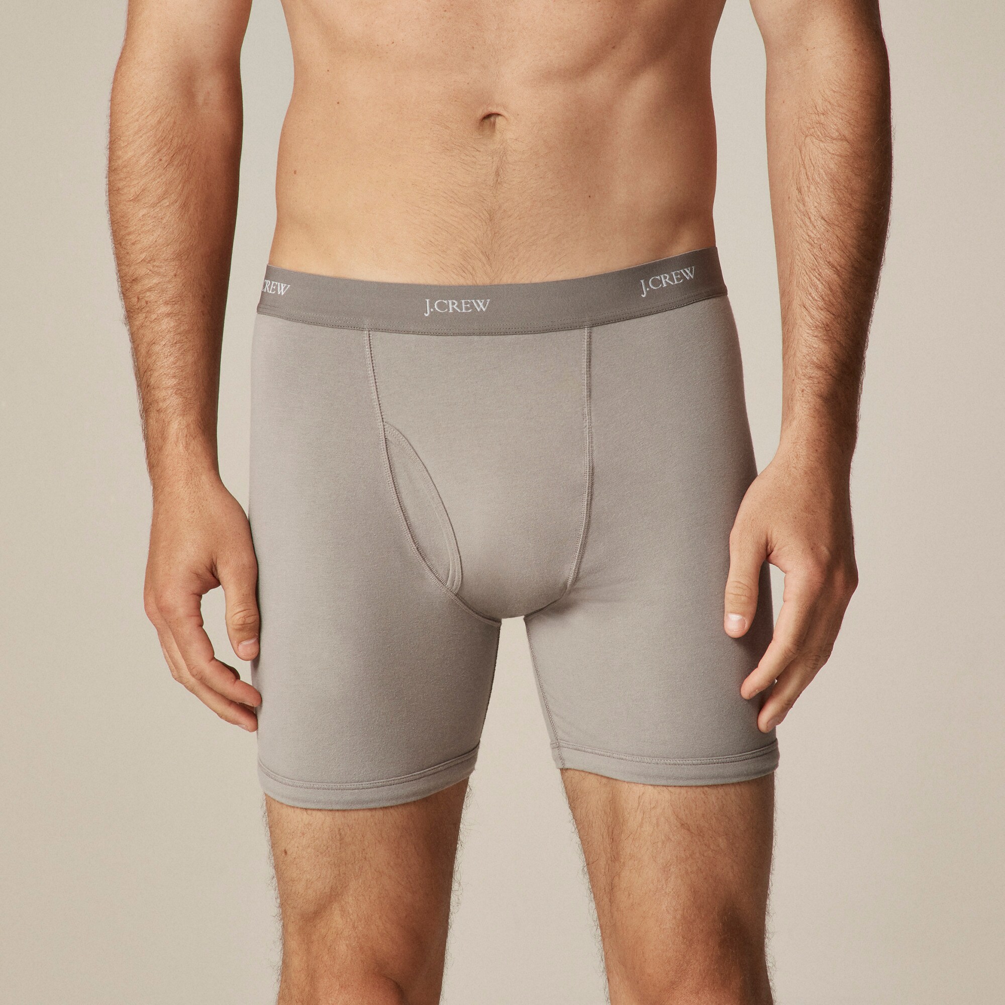 j.crew: stretch 4&quot; boxer briefs for men