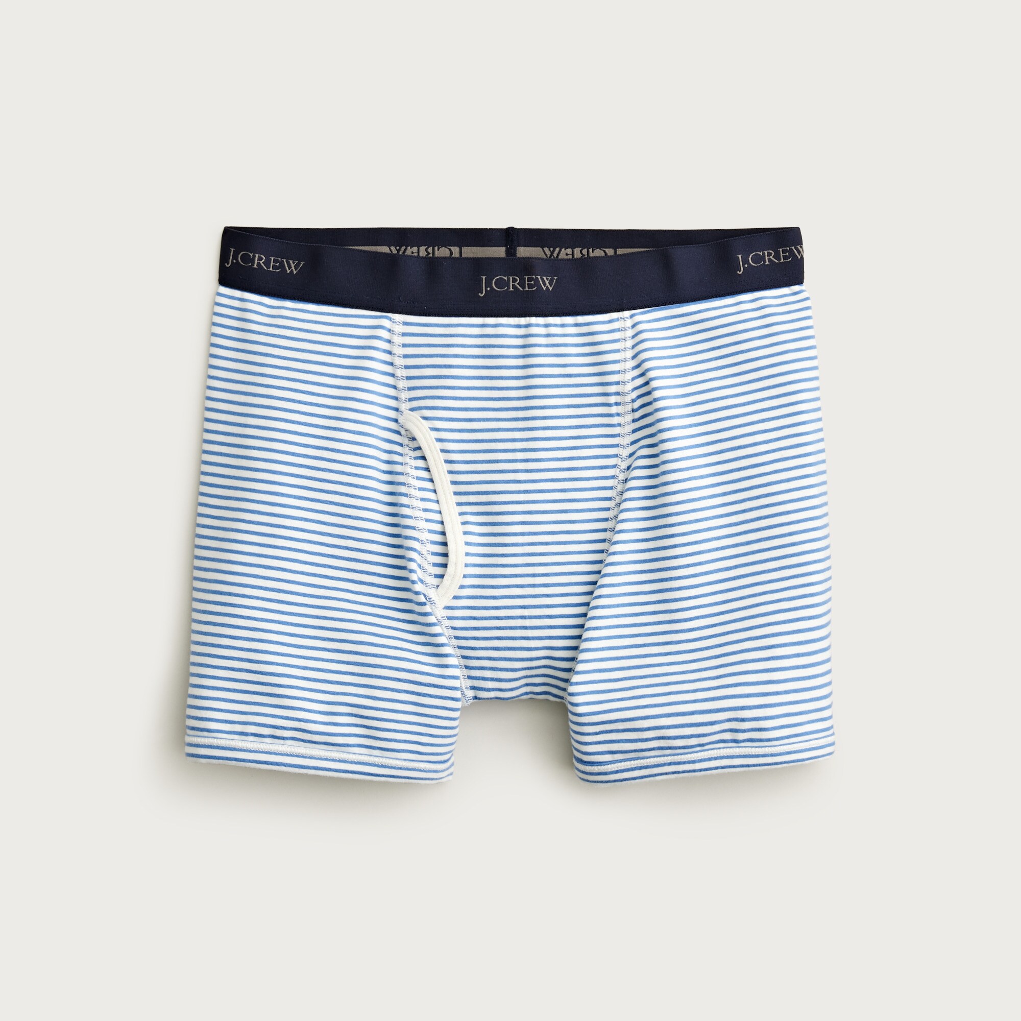 Stretch 4" boxer briefs in stripe