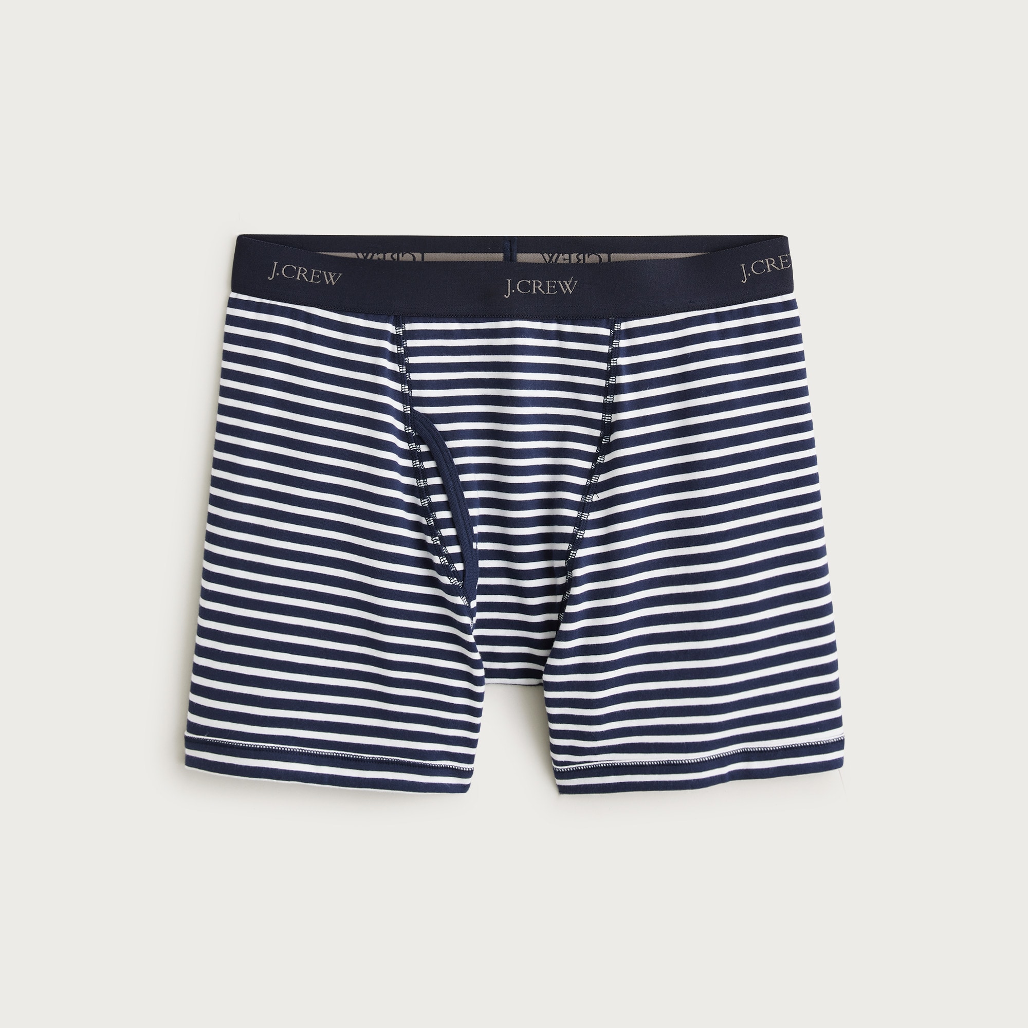 Stretch 4" boxer briefs in stripe